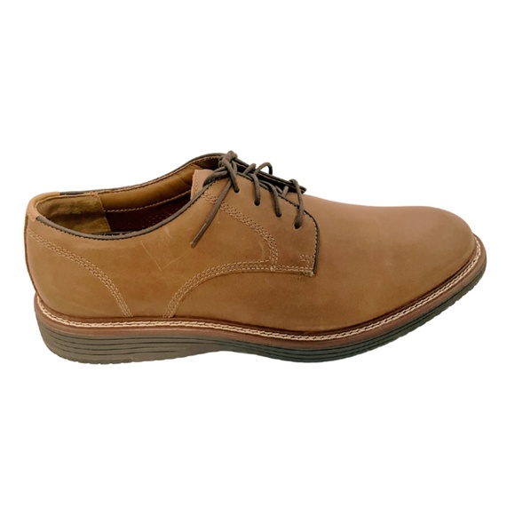 Mens Johnston & Murphy Upton Oxford in Tan Leather. 20-4338 main image 8